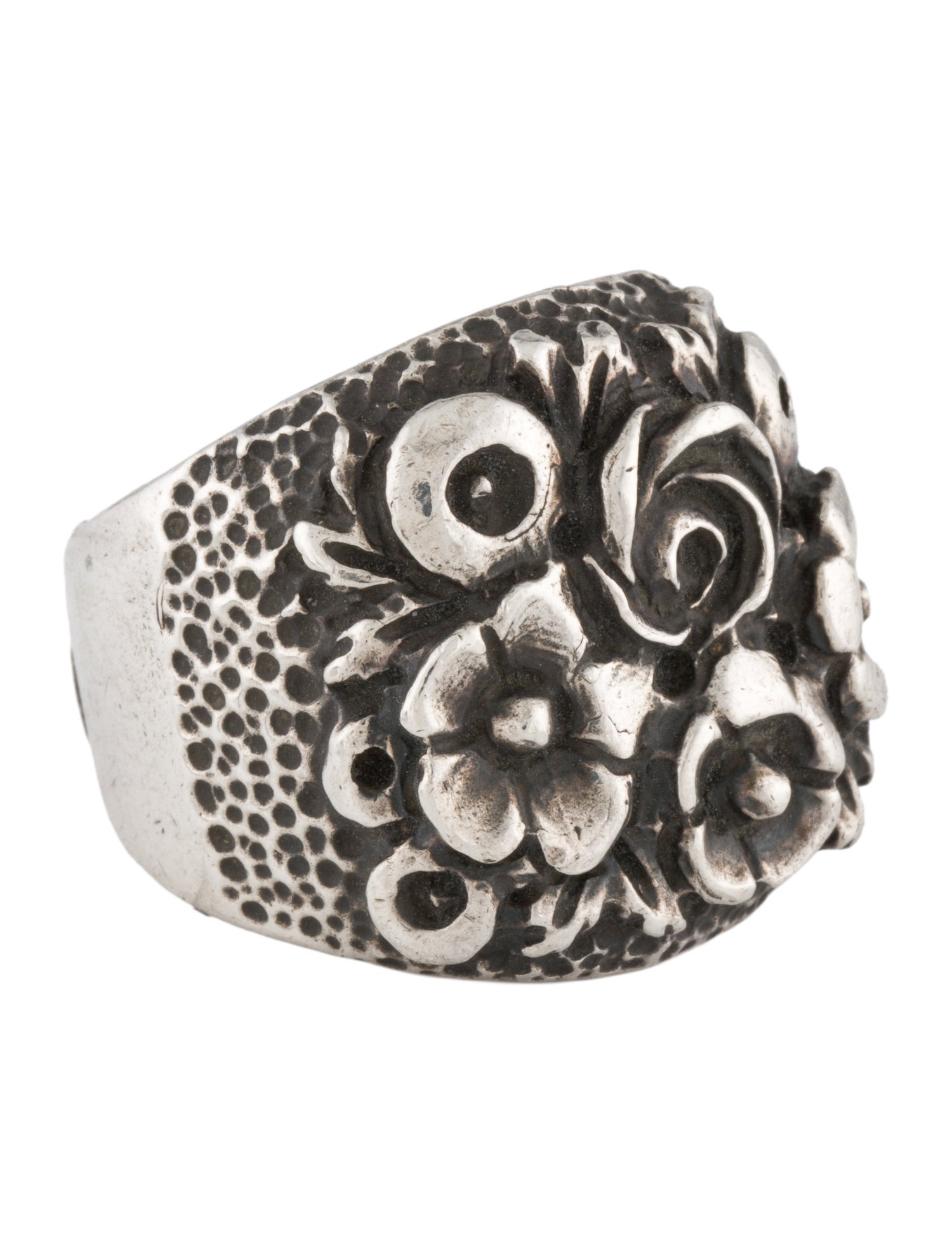 Goti Floral Cocktail Ring