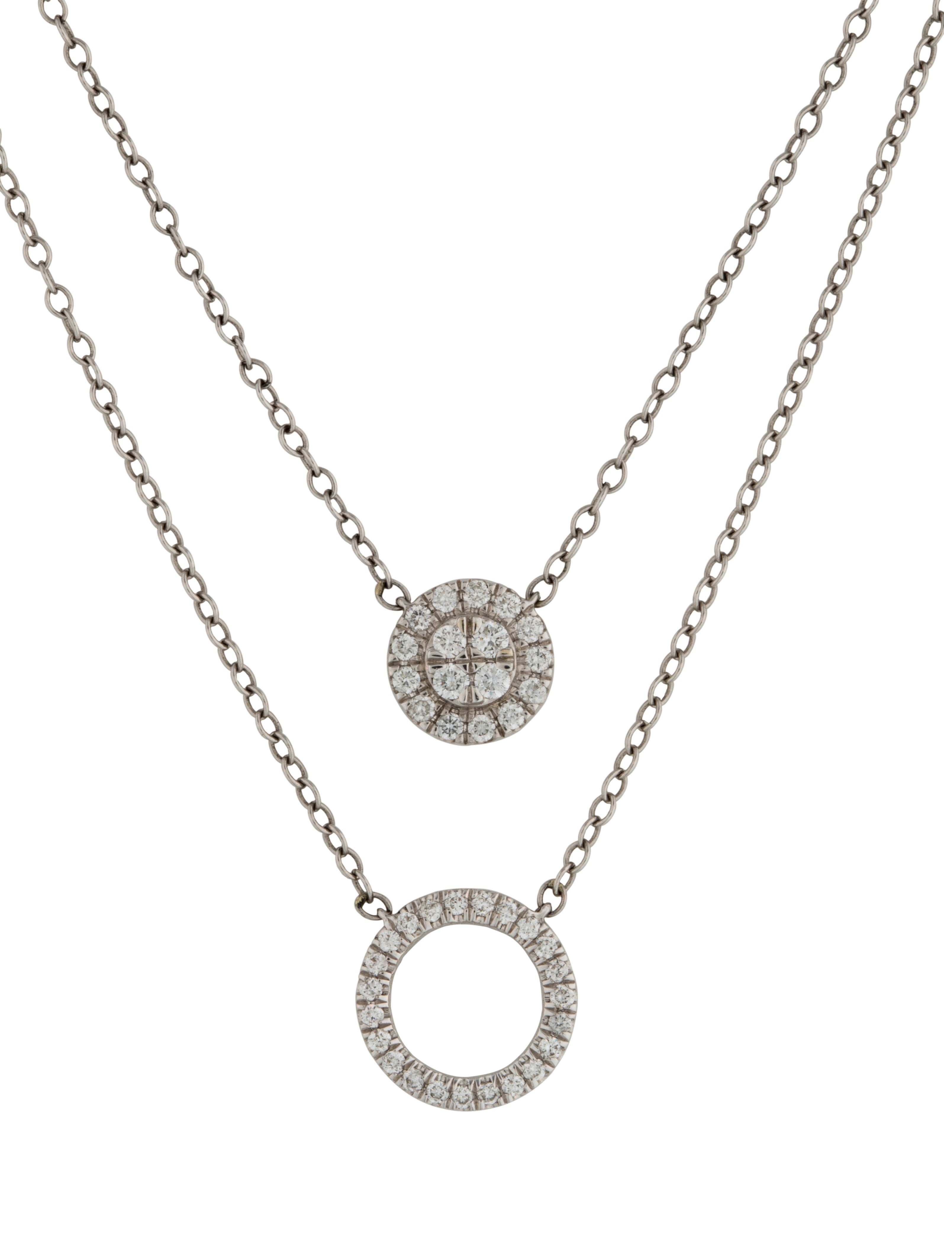 Andy Götz Layered Diamond Chain Necklace