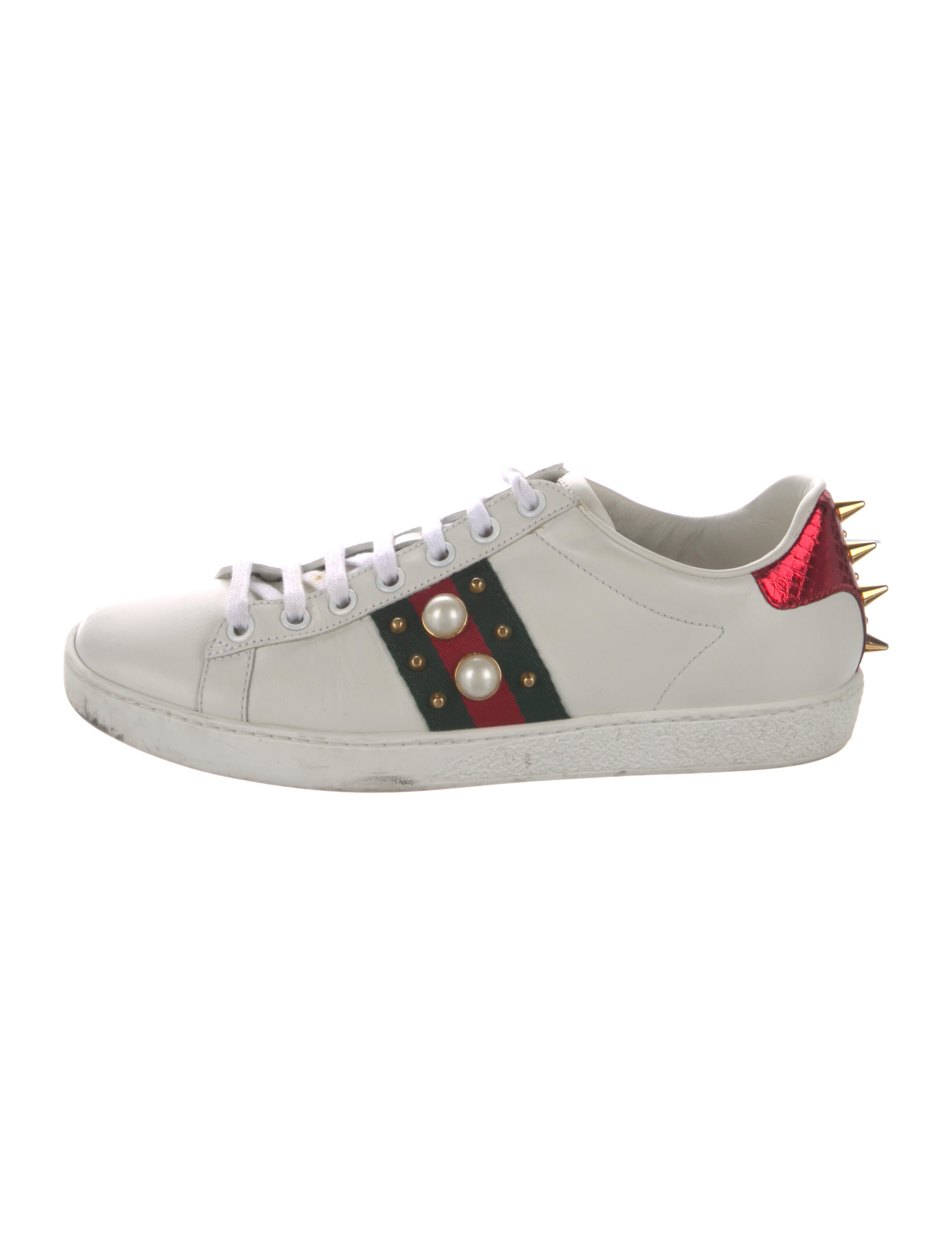 Gucci Pearl Ace Sneakers