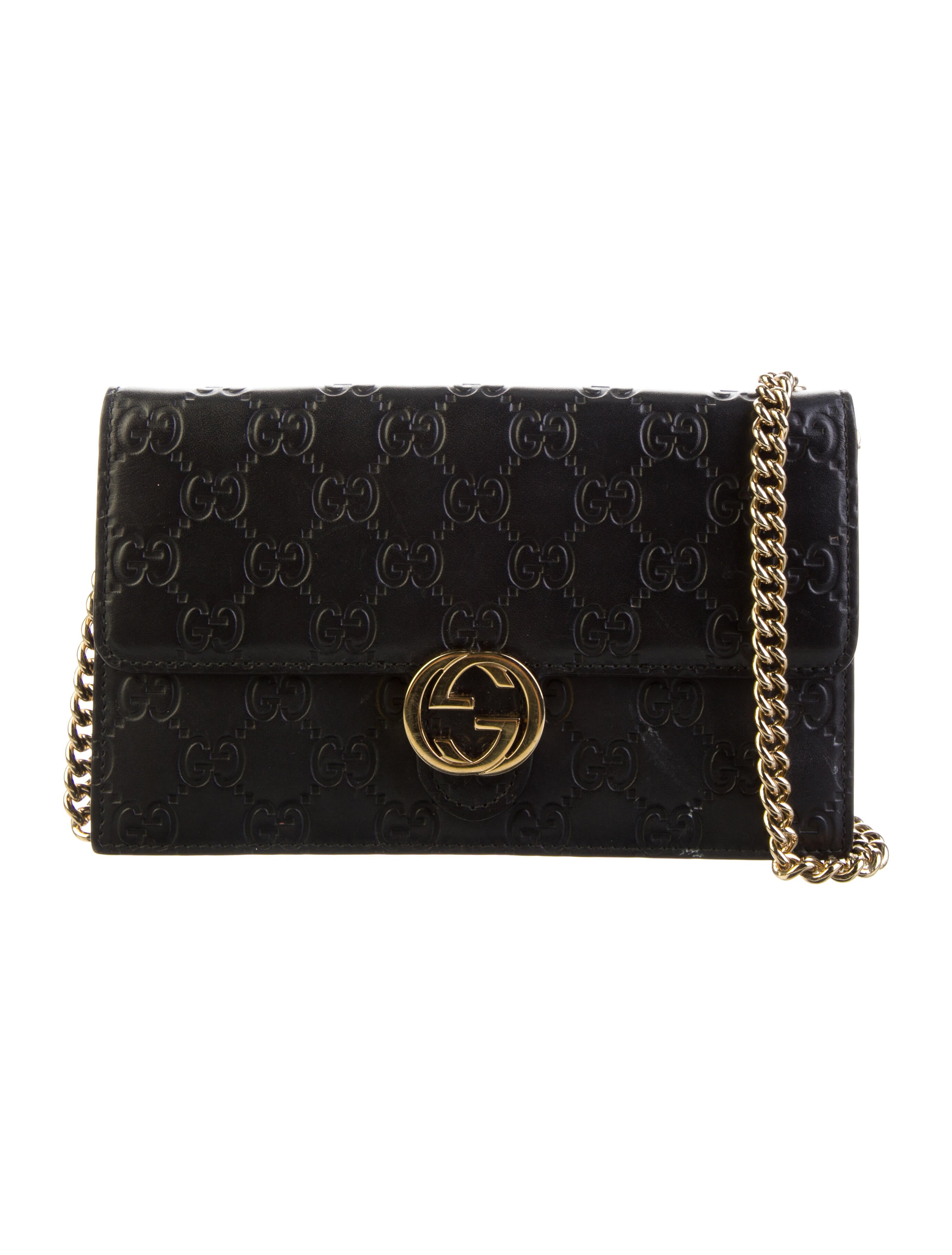 Gucci GG Signature Icon Wallet on Chain