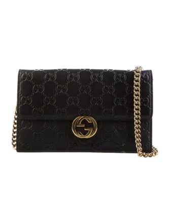 Gucci GG Signature Icon Wallet on Chain