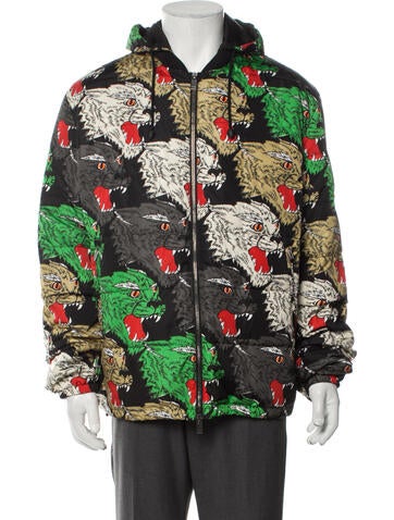 Gucci Outerwear 2018 Printed Puffer Coat Us40, It50 | L