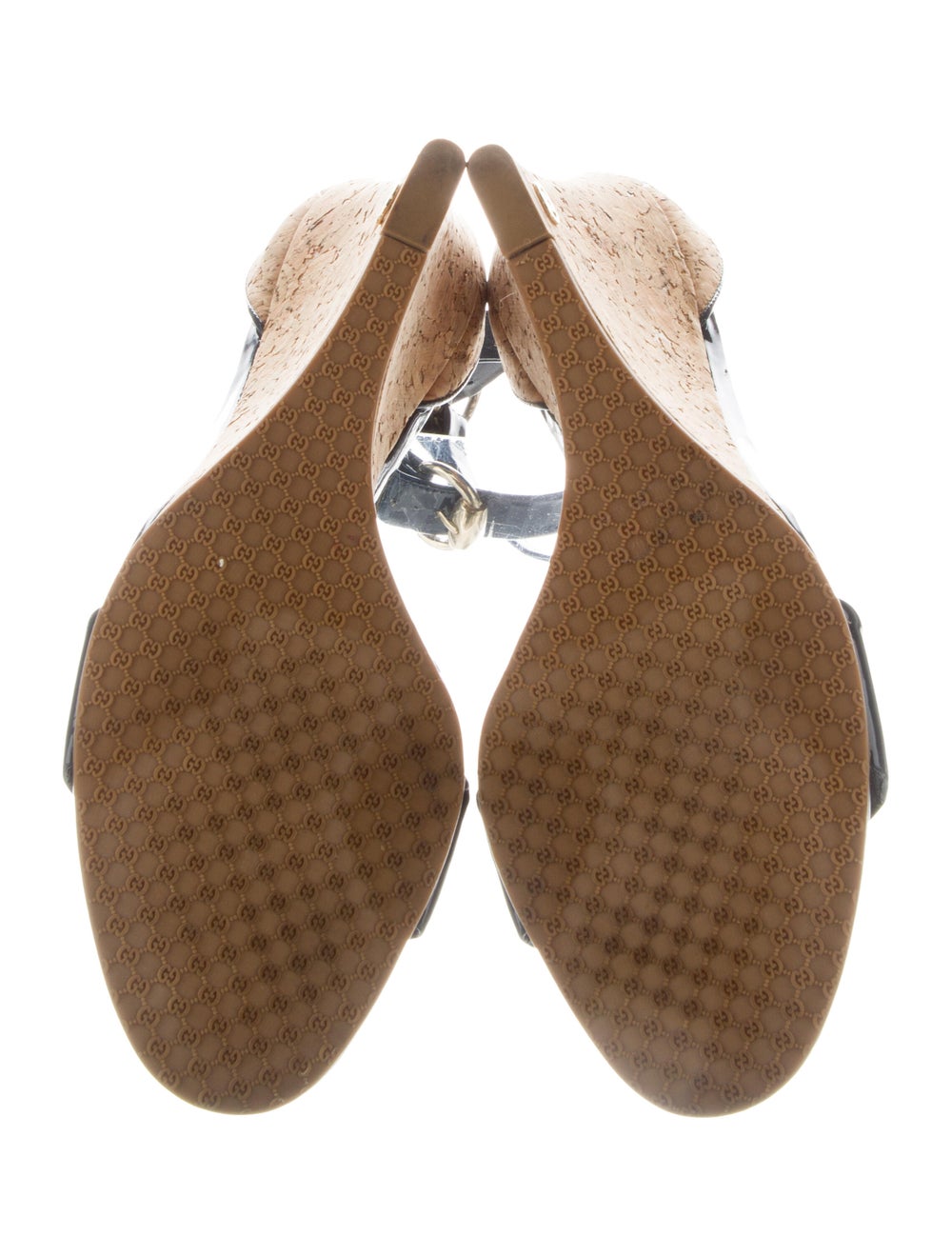 Gucci Patent Leather Sandals - image 5