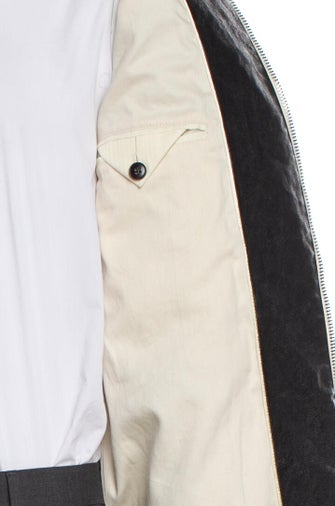 Gucci Magnetismo Animale Leather Moto Jacket