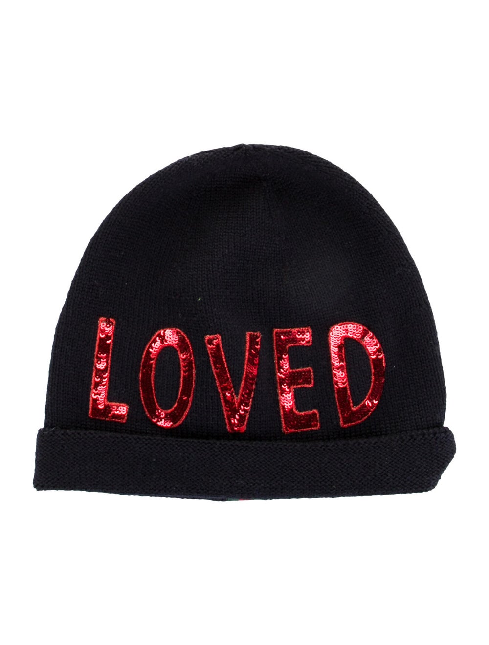 Gucci Sequined "Loved" Beanie - image 1