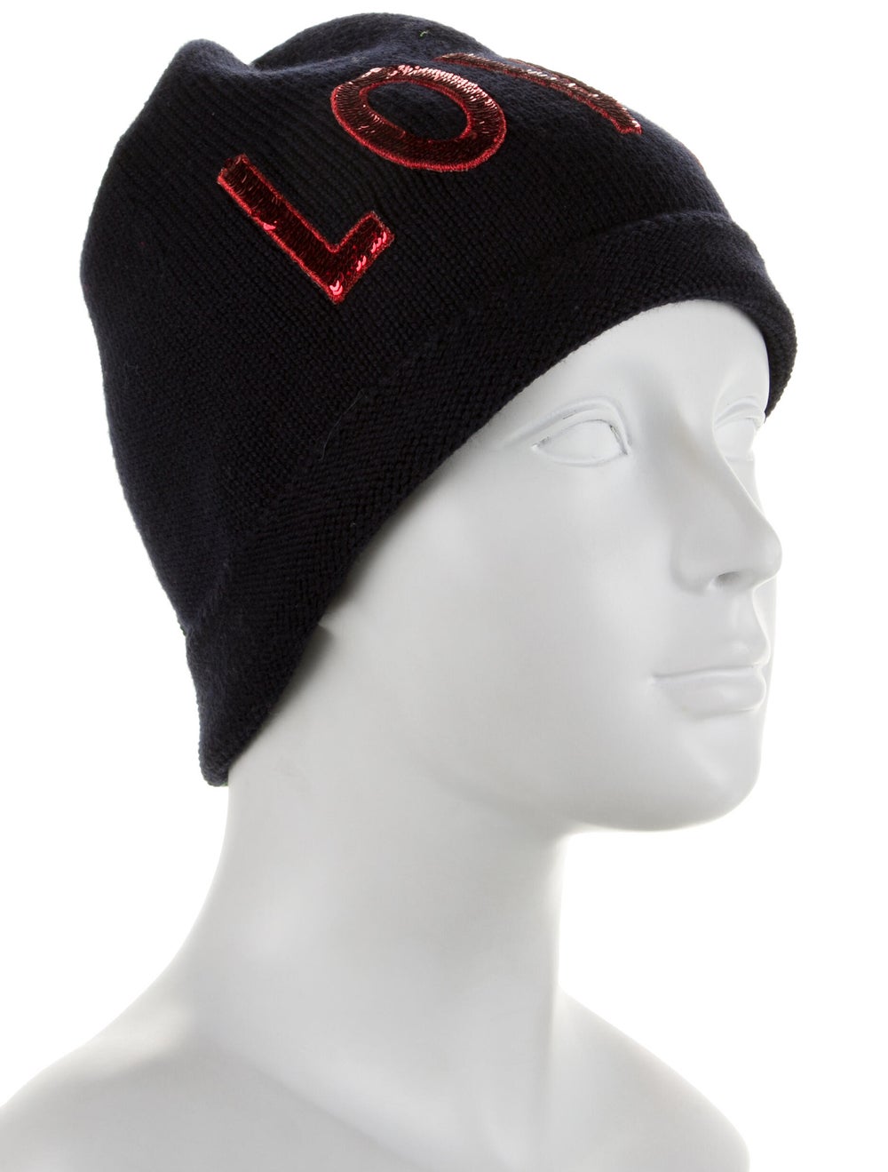 Gucci Sequined "Loved" Beanie - image 3