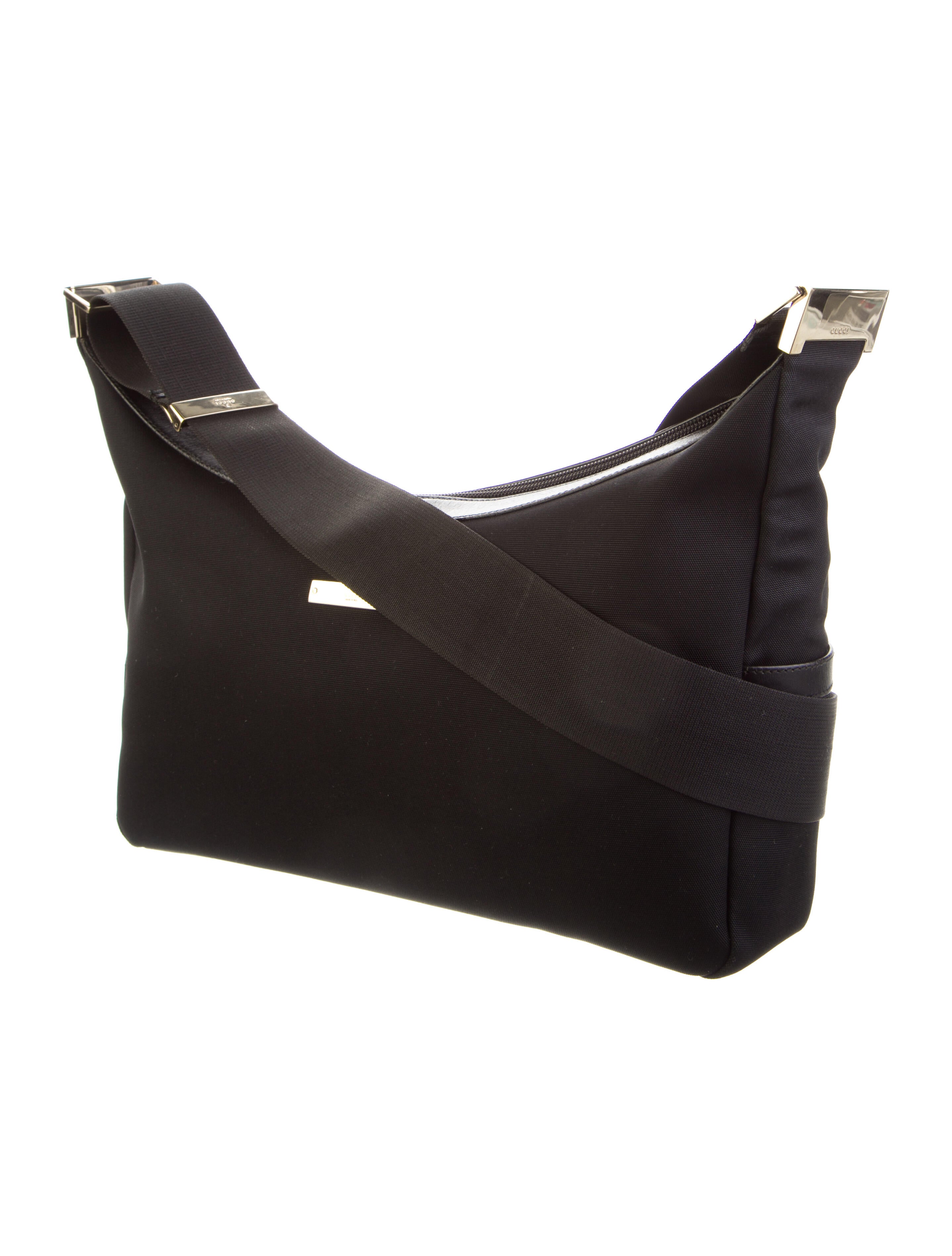 Gucci Nylon Crossbody Bag Black Shoulder Bags, Handbags GUC1017648