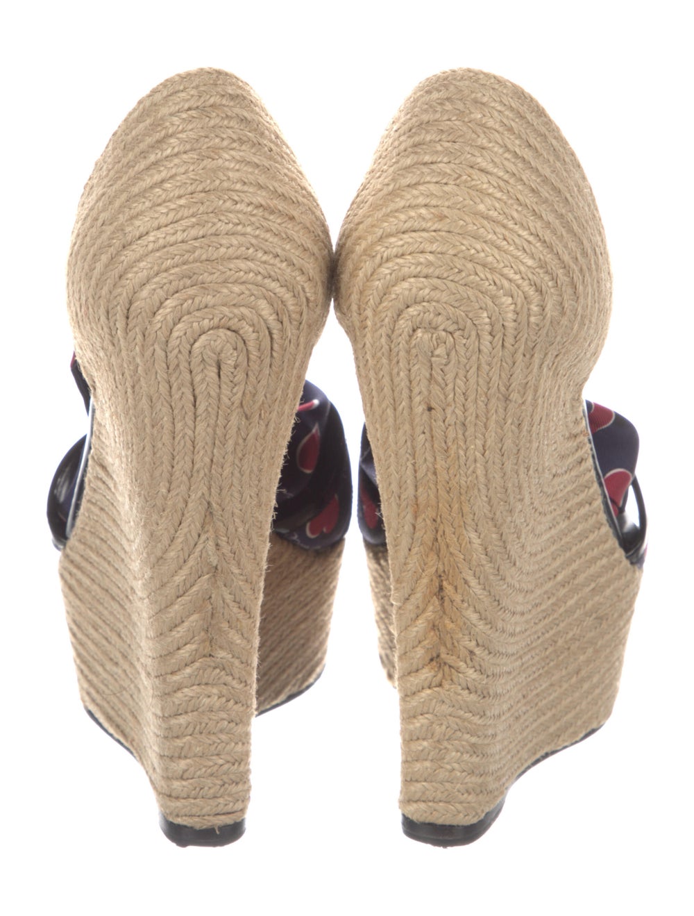 Gucci Satin Printed Espadrilles - image 4