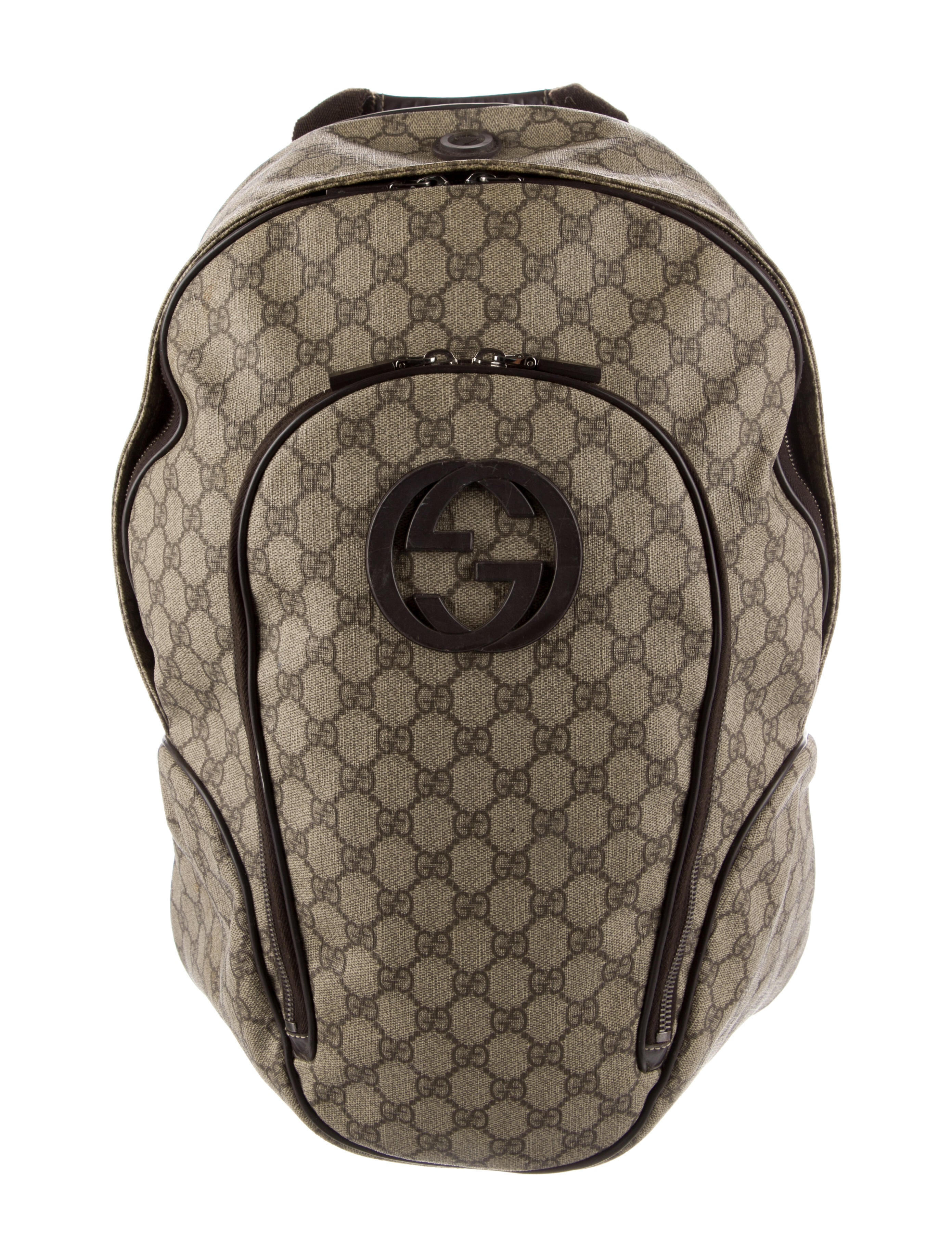 Gucci GG Supreme Interlocking G Backpack