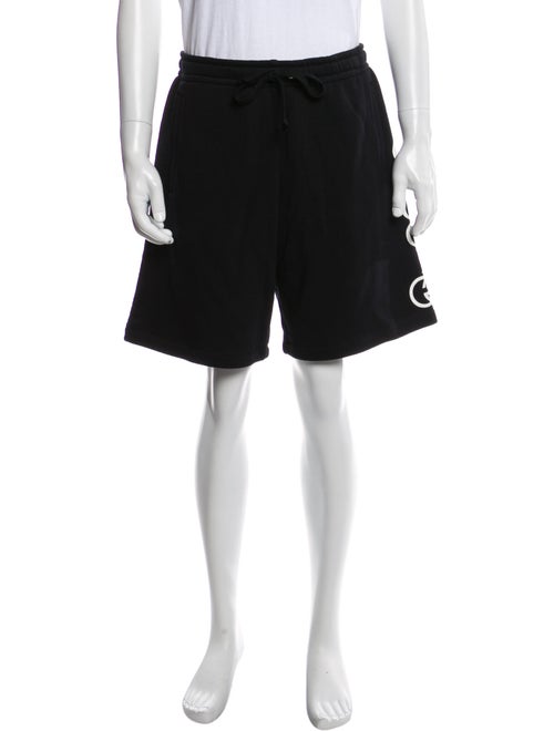 Gucci Graphic Print Jogger Shorts