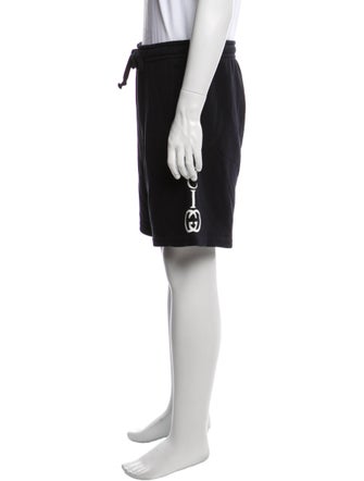 Gucci Graphic Print Jogger Shorts