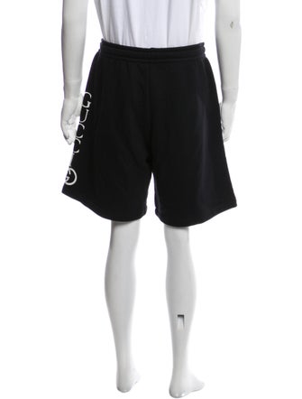 Gucci Graphic Print Jogger Shorts