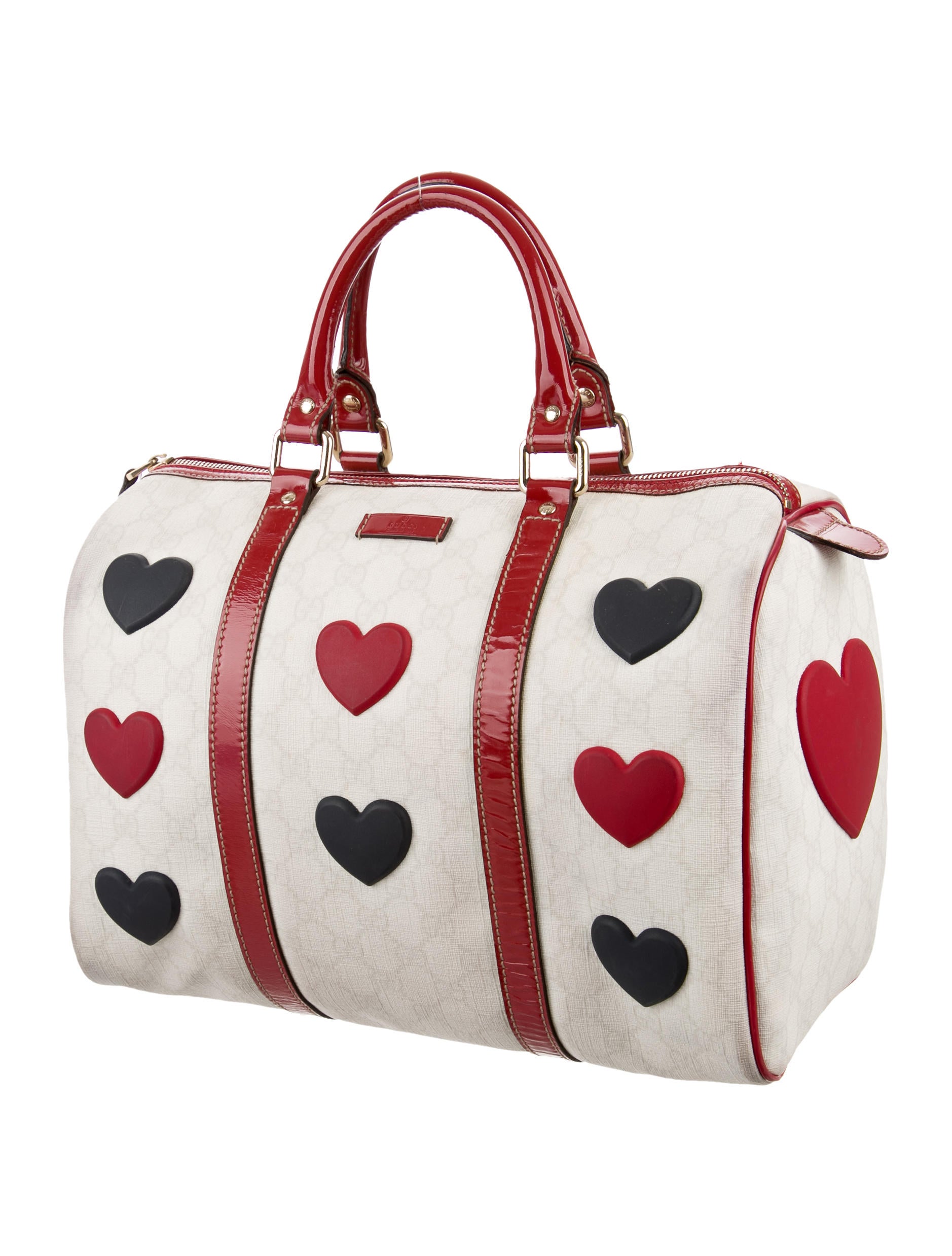 Gucci Hearts Joy Boston Bag Handbags GUC103250 The RealReal