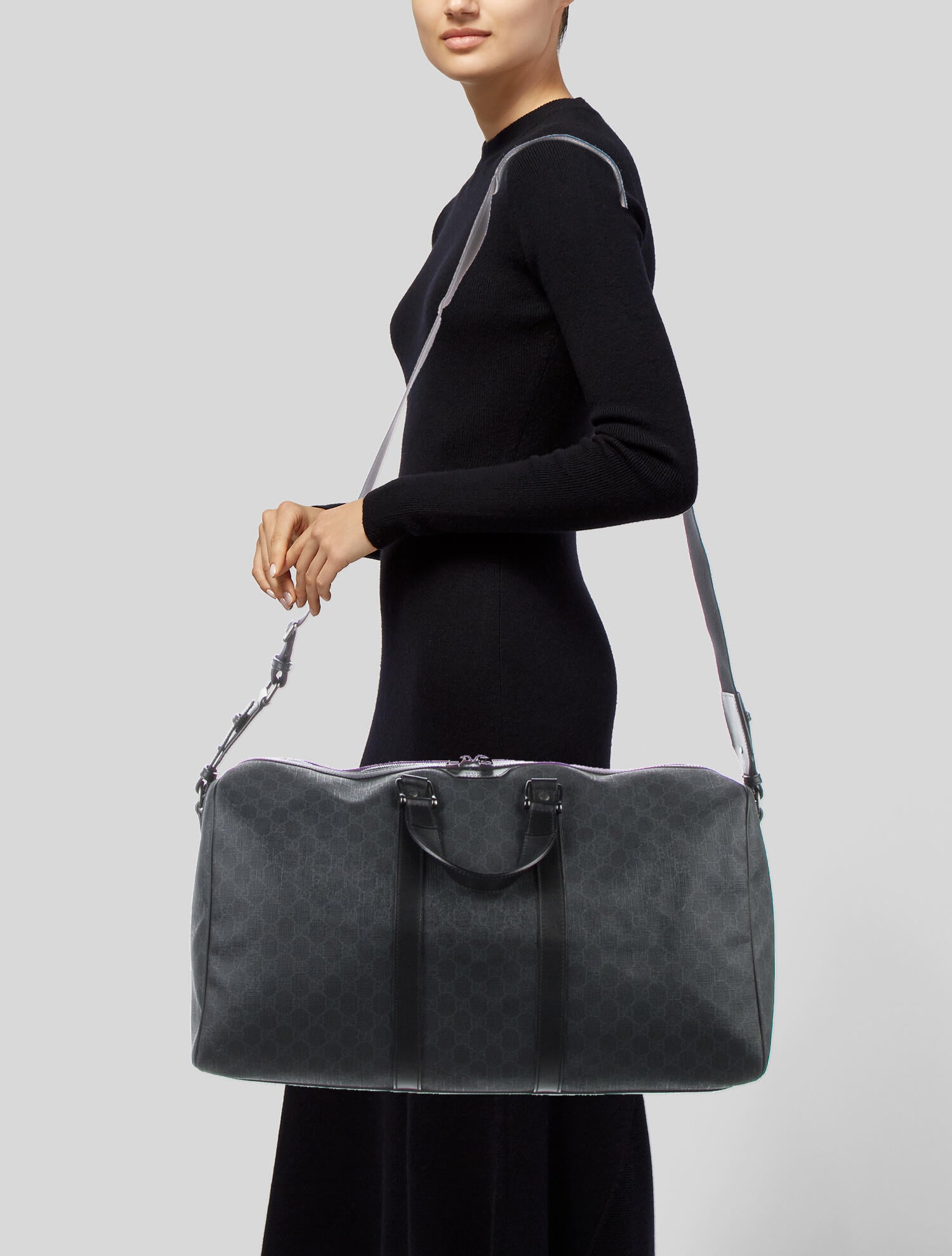 Gucci GG Supreme CarryOn Duffle Luggage and Travel, Handbags The