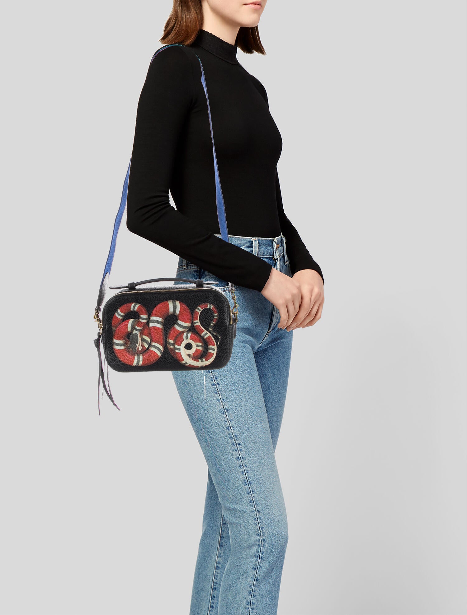 Gucci Small Kingsnake Merveilles Crossbody Bag