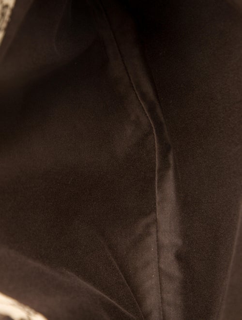 Gucci GG Canvas Braided Handle Tote