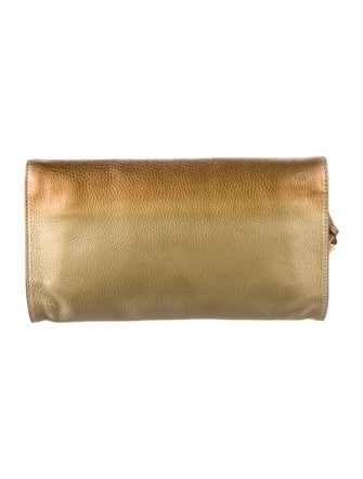 Gucci Metallic Ombre Medium Soho Clutch