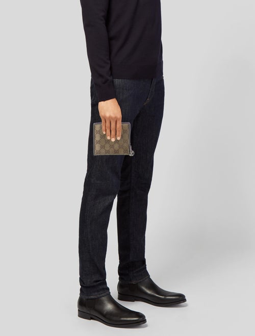 Gucci GG Canvas Canvas Compact Wallet