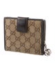 Gucci GG Canvas Canvas Compact Wallet
