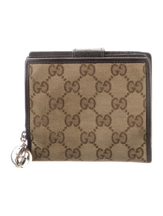 Gucci GG Canvas Canvas Compact Wallet