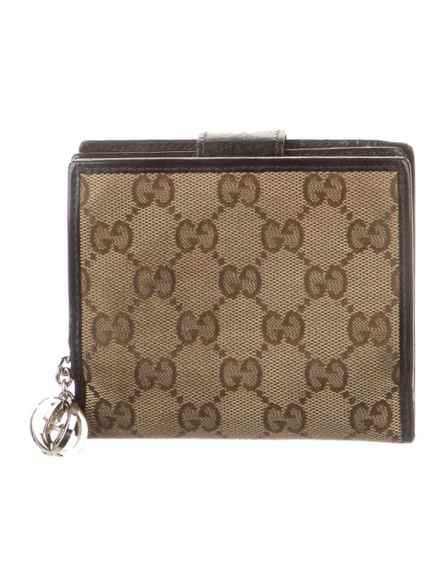 Gucci GG Canvas Canvas Compact Wallet
