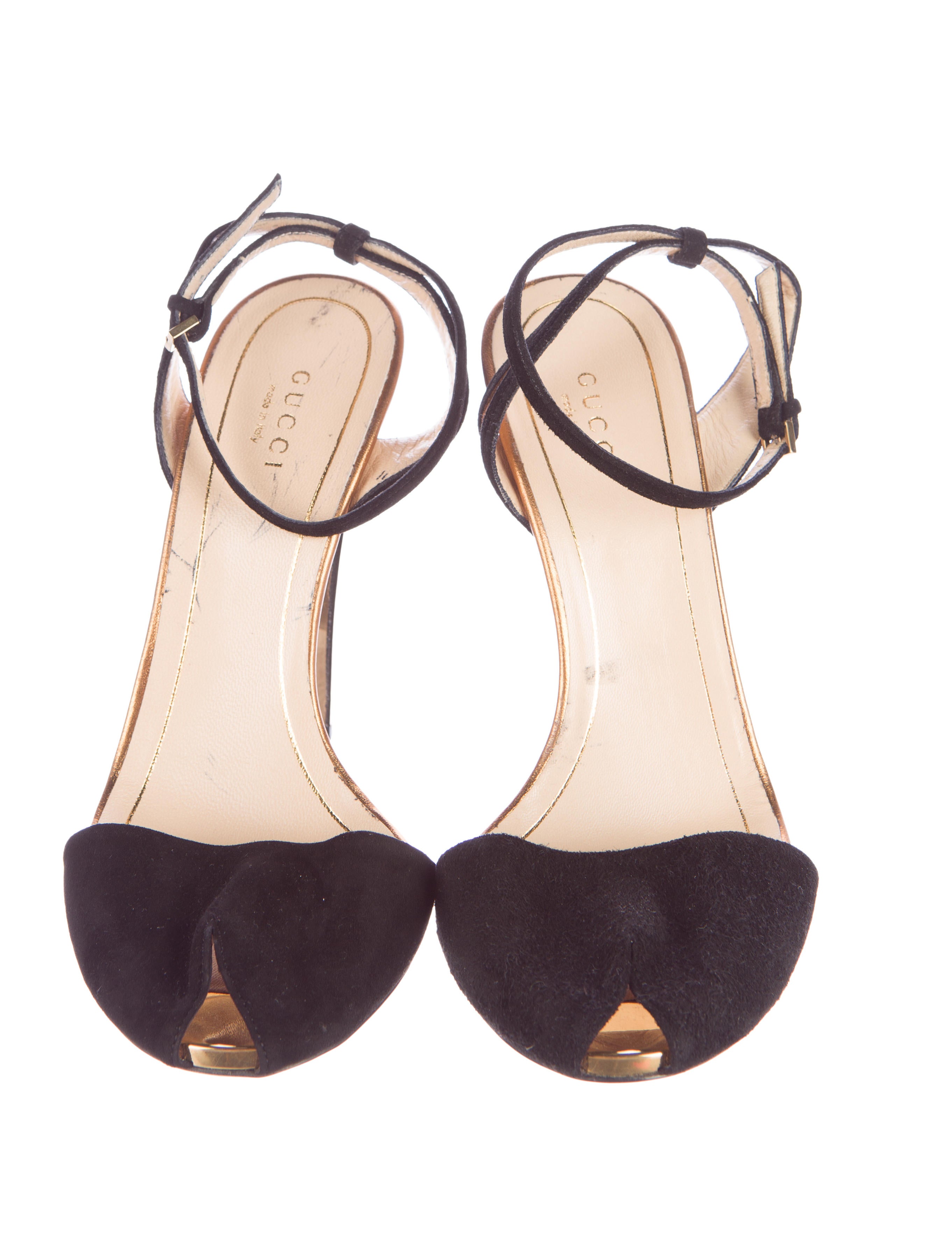 gucci delphine mirror accented sandals shoes guc104583 the realreal gucci delphine mirror accented sandals shoes guc104583 the realreal