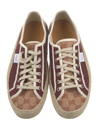 Gucci Canvas Espadrilles
