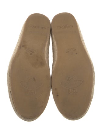 Gucci Canvas Espadrilles