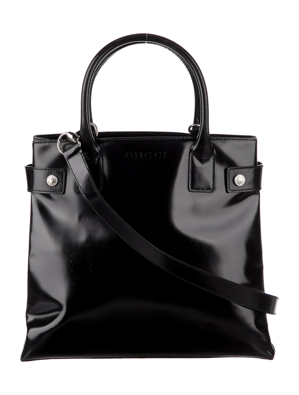 Gucci Patent Leather Tote - image 1