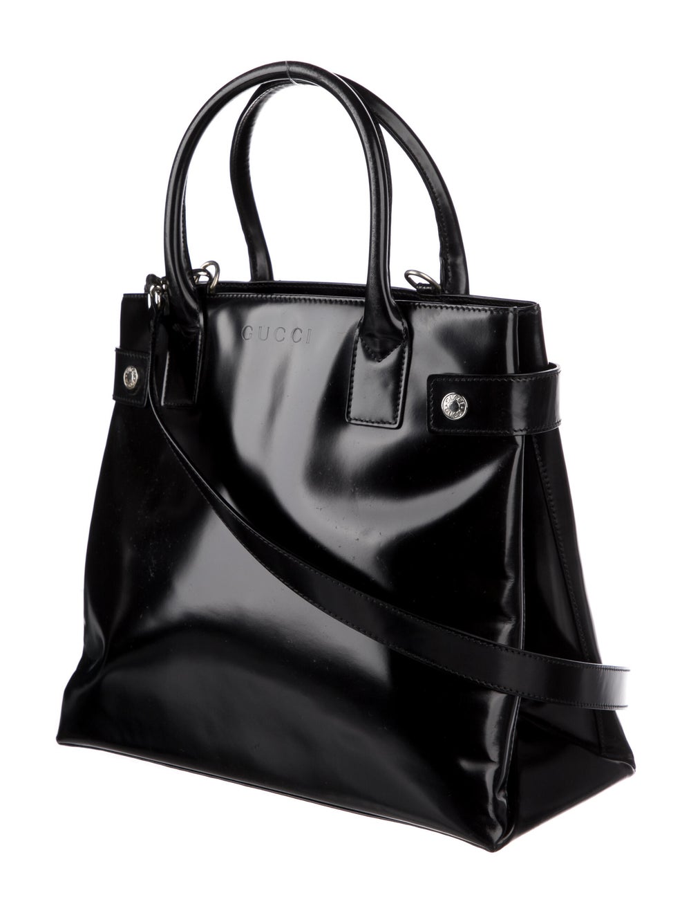 Gucci Patent Leather Tote - image 3
