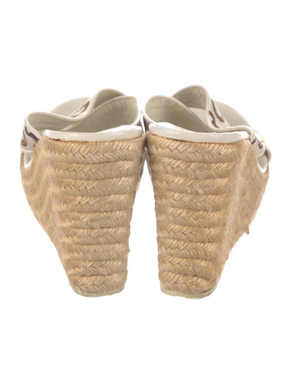 Gucci Satin Printed Espadrilles - image 4