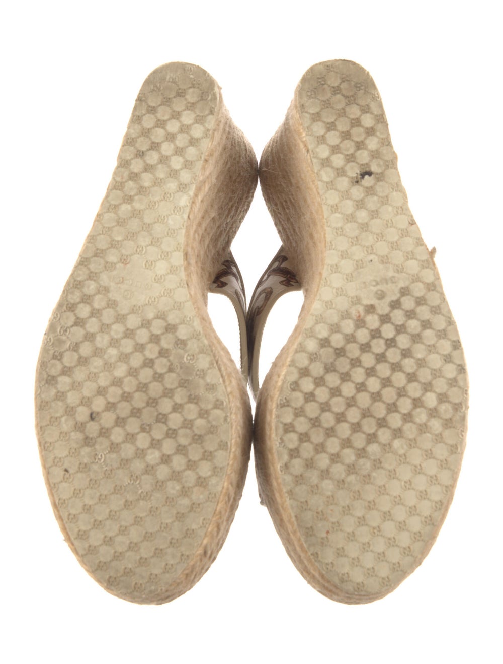 Gucci Satin Printed Espadrilles - image 5