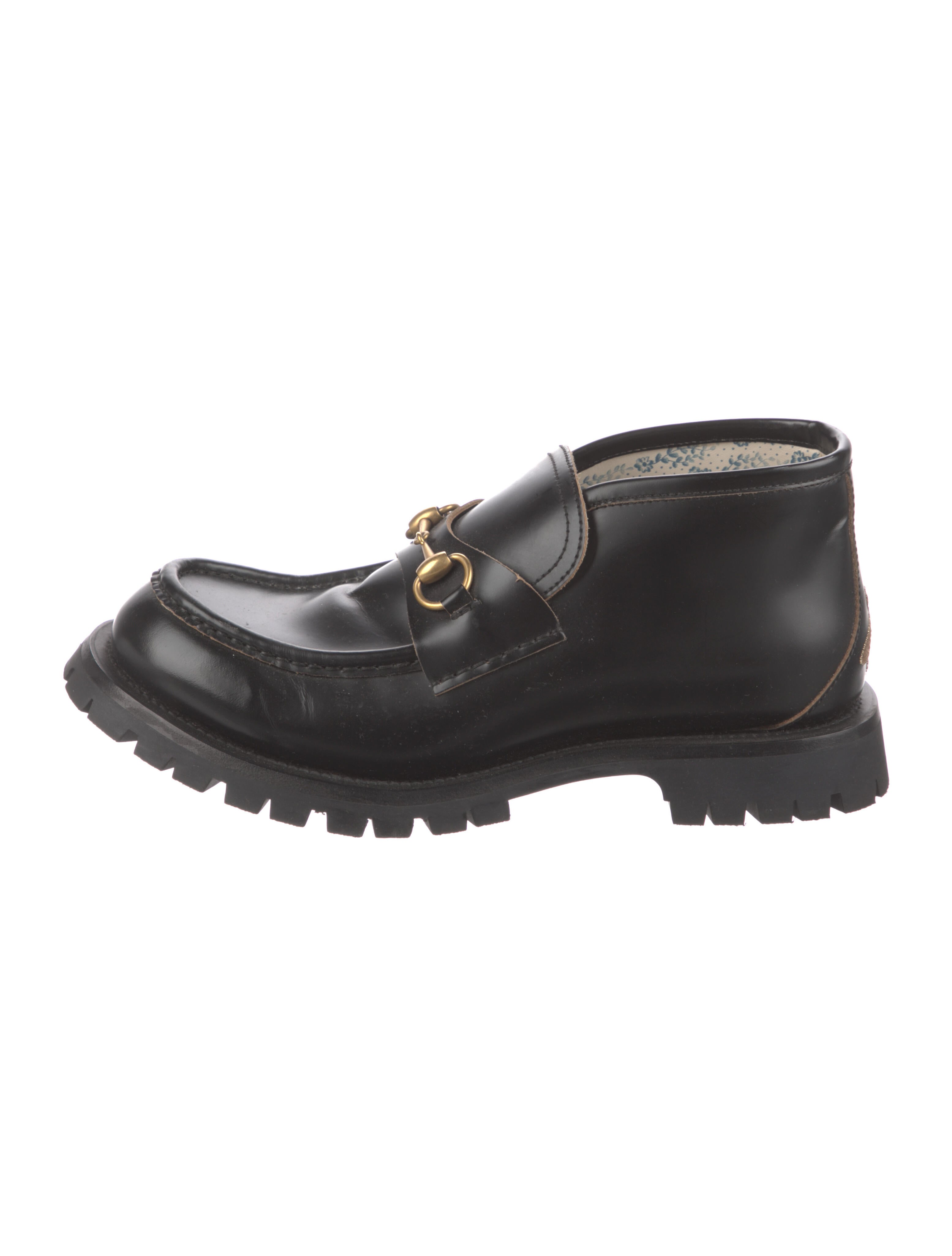 Gucci Alligator, Lizard & Ostrich Loafers Black Loafers, Shoes GUC141805 The RealReal