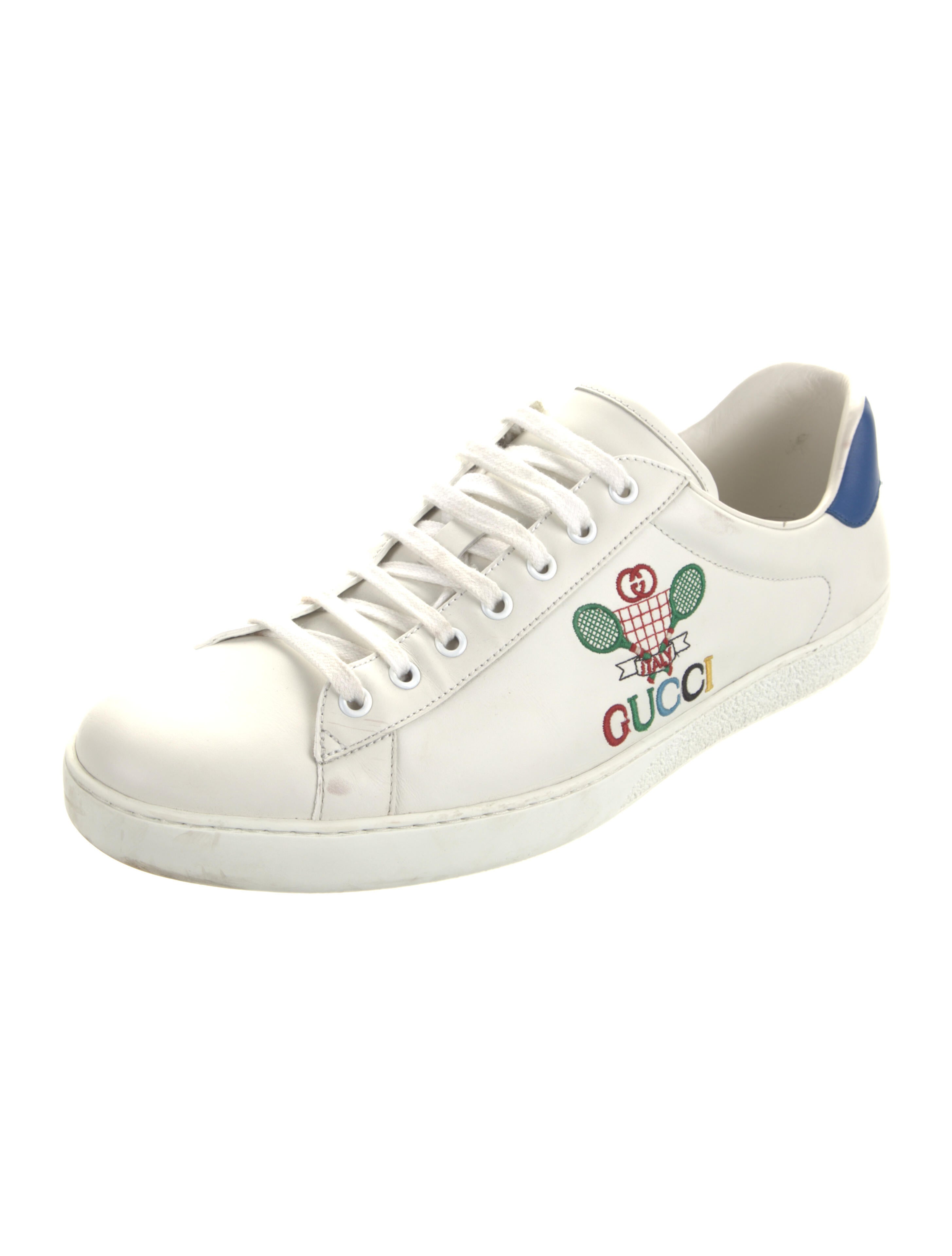 Gucci Ace Tennis Sneakers White Sneakers, Shoes GUC1063927 The