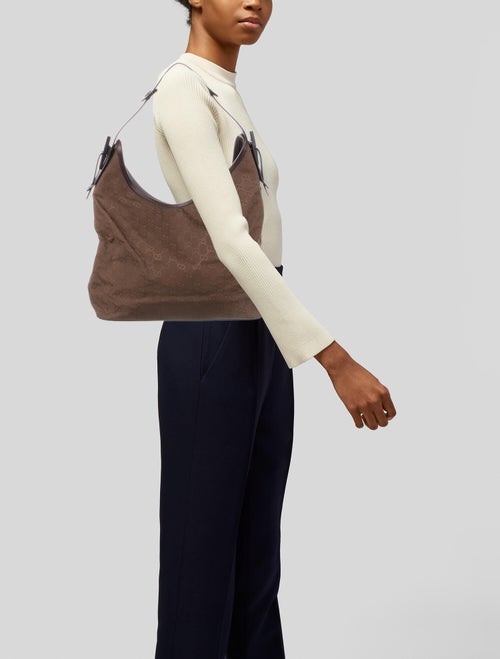 Gucci GG Canvas Hobo Bag