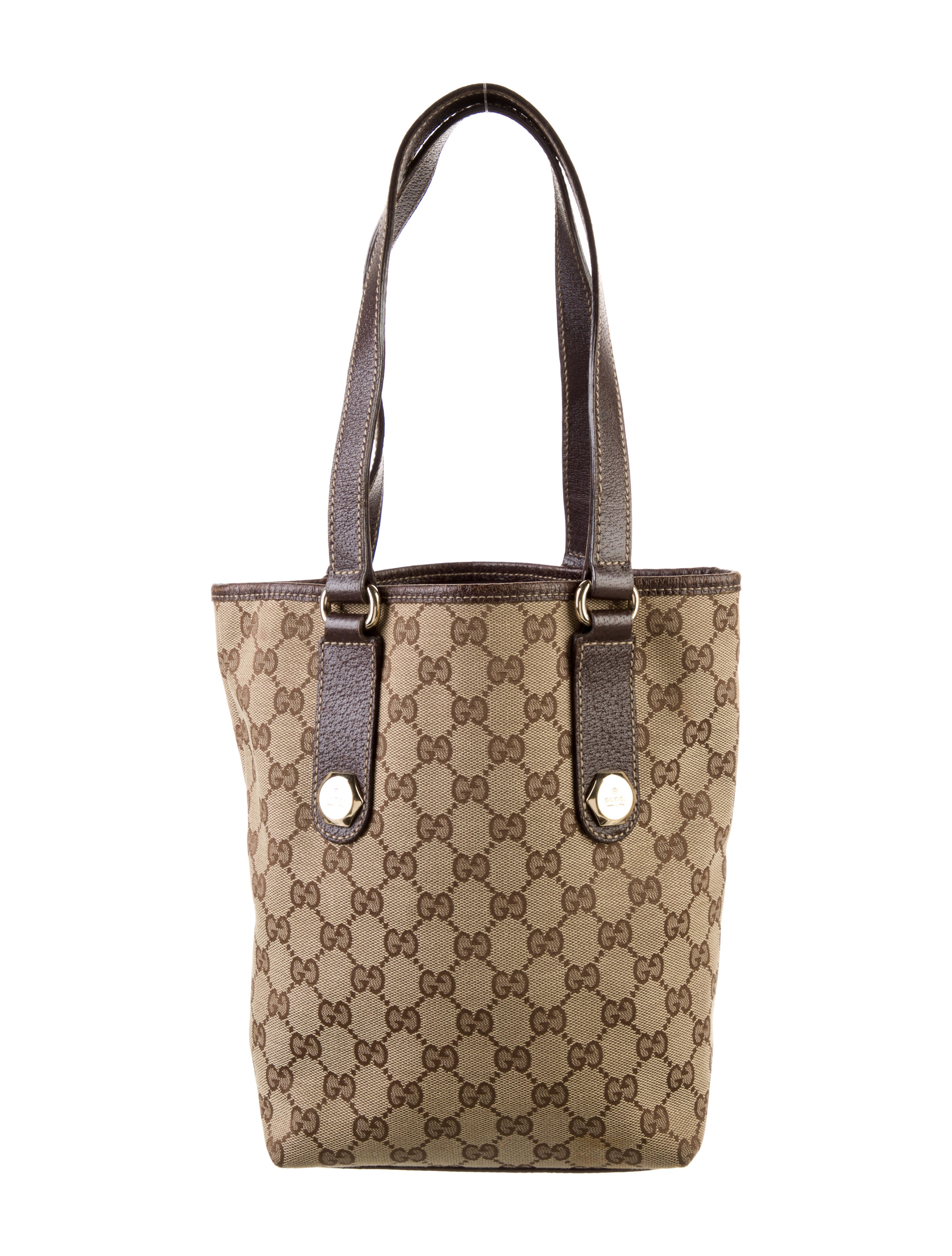 Gucci GG Canvas Jolicoeur Tote Bag Neutrals Totes, Handbags