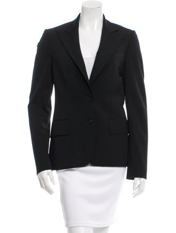 Gucci Wool Notch-Lapel Blazer