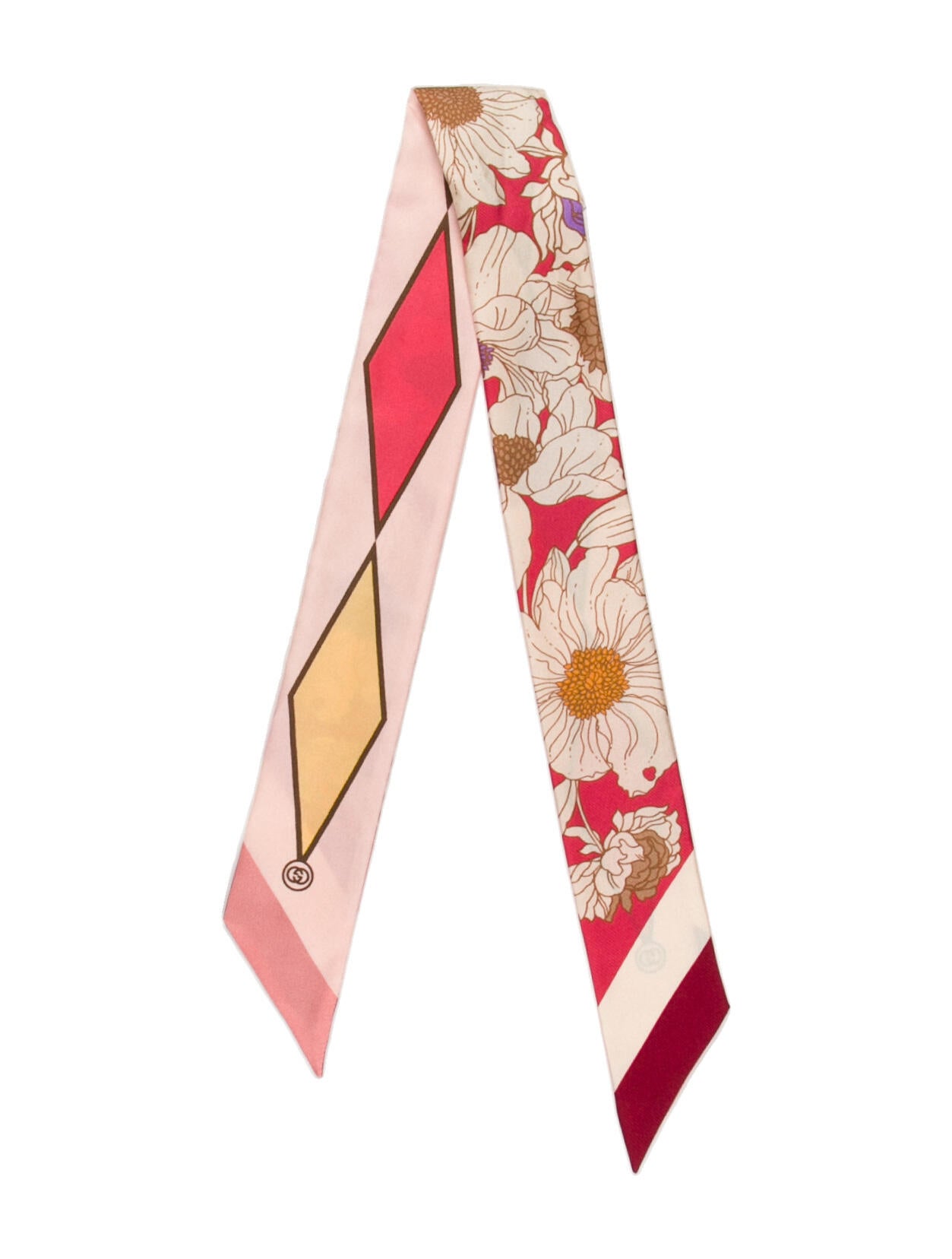 Gucci Nautical Silk Scarf Blue Scarves and Shawls, Accessories