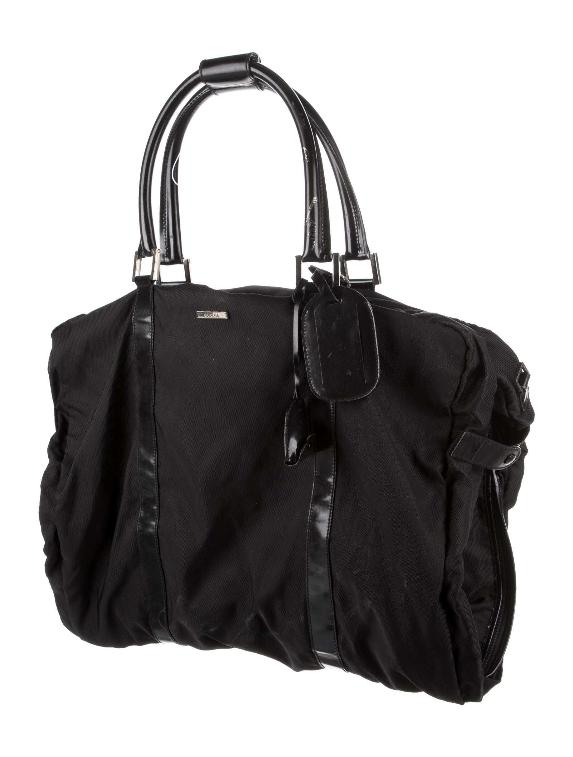 Gucci Nylon Garment Bag Black Garment Covers, Bags GUC1073507 The