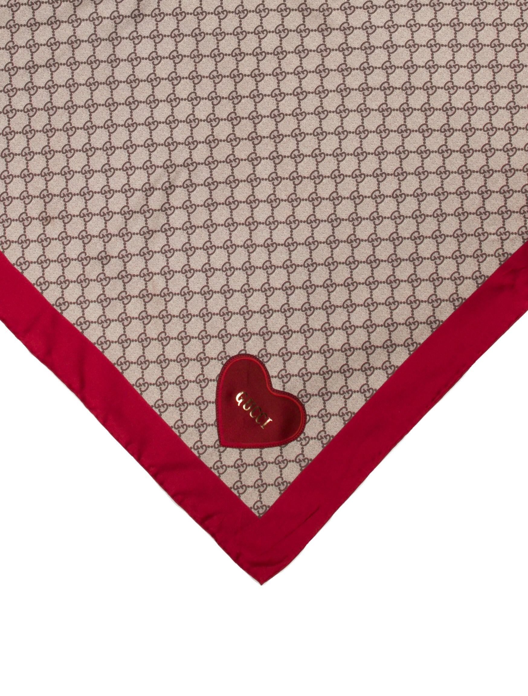 Gucci Nautical Silk Scarf Blue Scarves and Shawls, Accessories