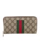Gucci GG Supreme Canvas Continental Wallet GG Supreme Continental Wallet