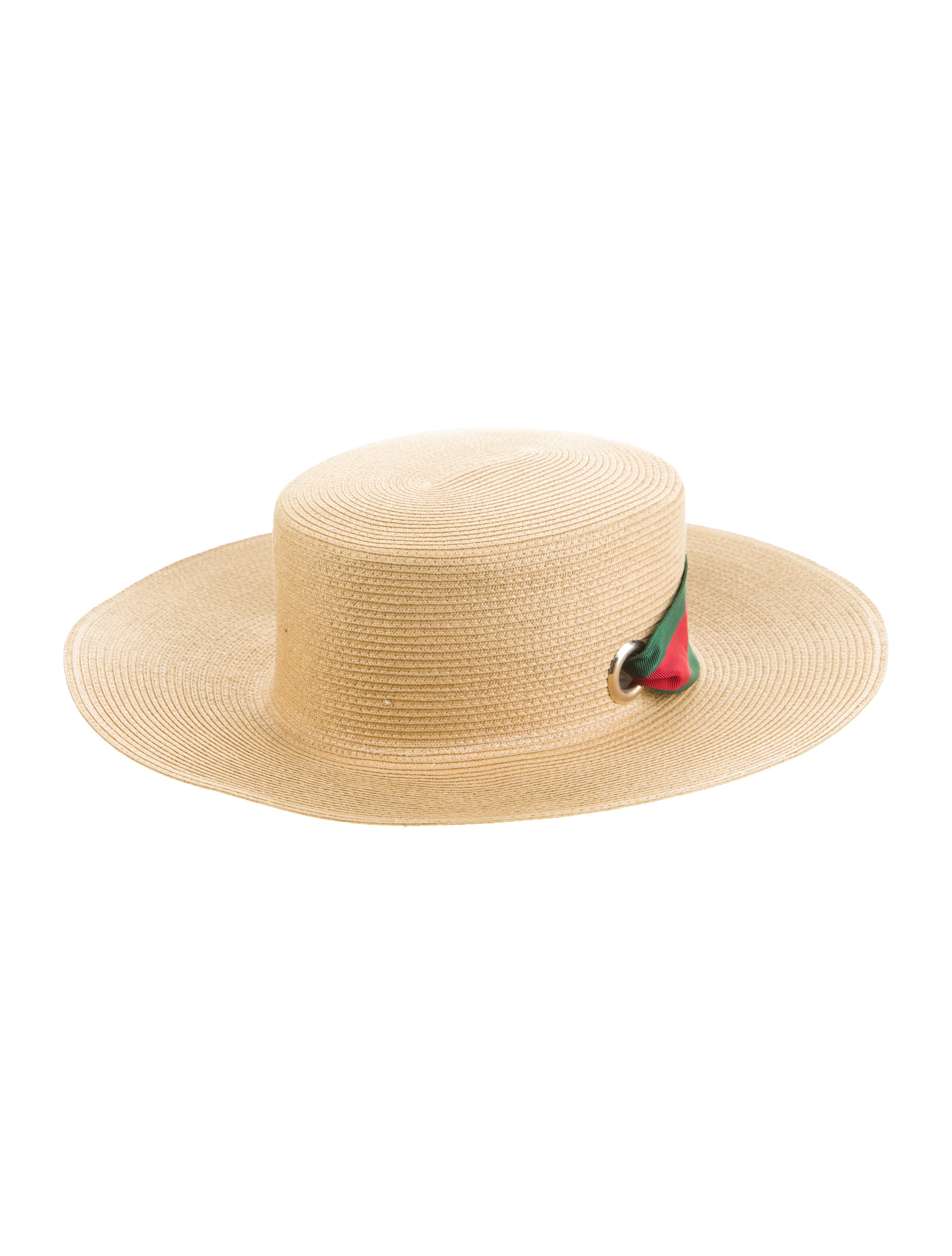 Gucci Logo Sun Hat Neutrals Hats, Accessories GUC911642 The RealReal