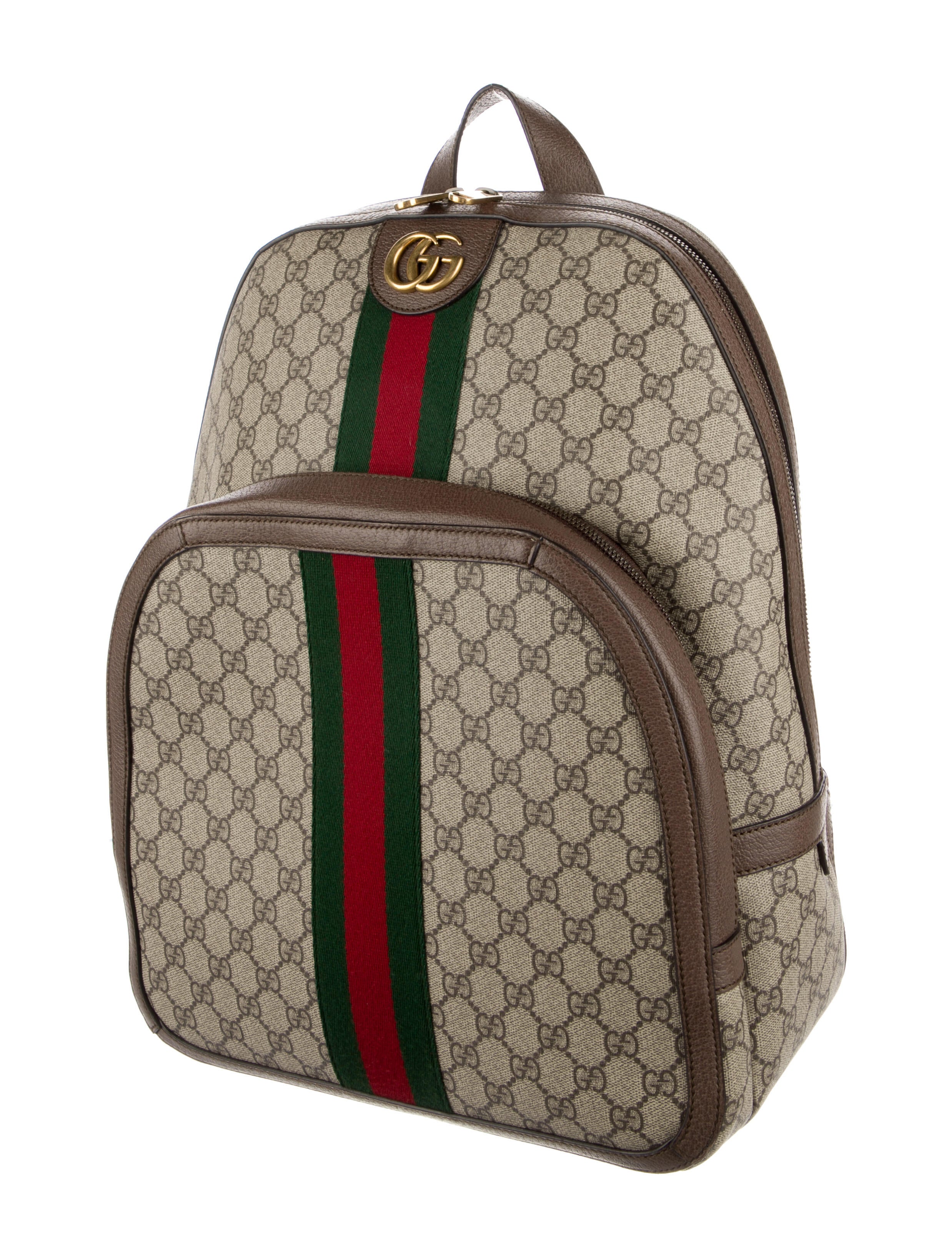 Gucci 2016 GG Supreme Beaded Sky Backpack - Backpacks, Handbags ...