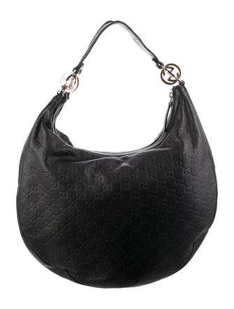 Gucci Large Guccissima Twins Hobo