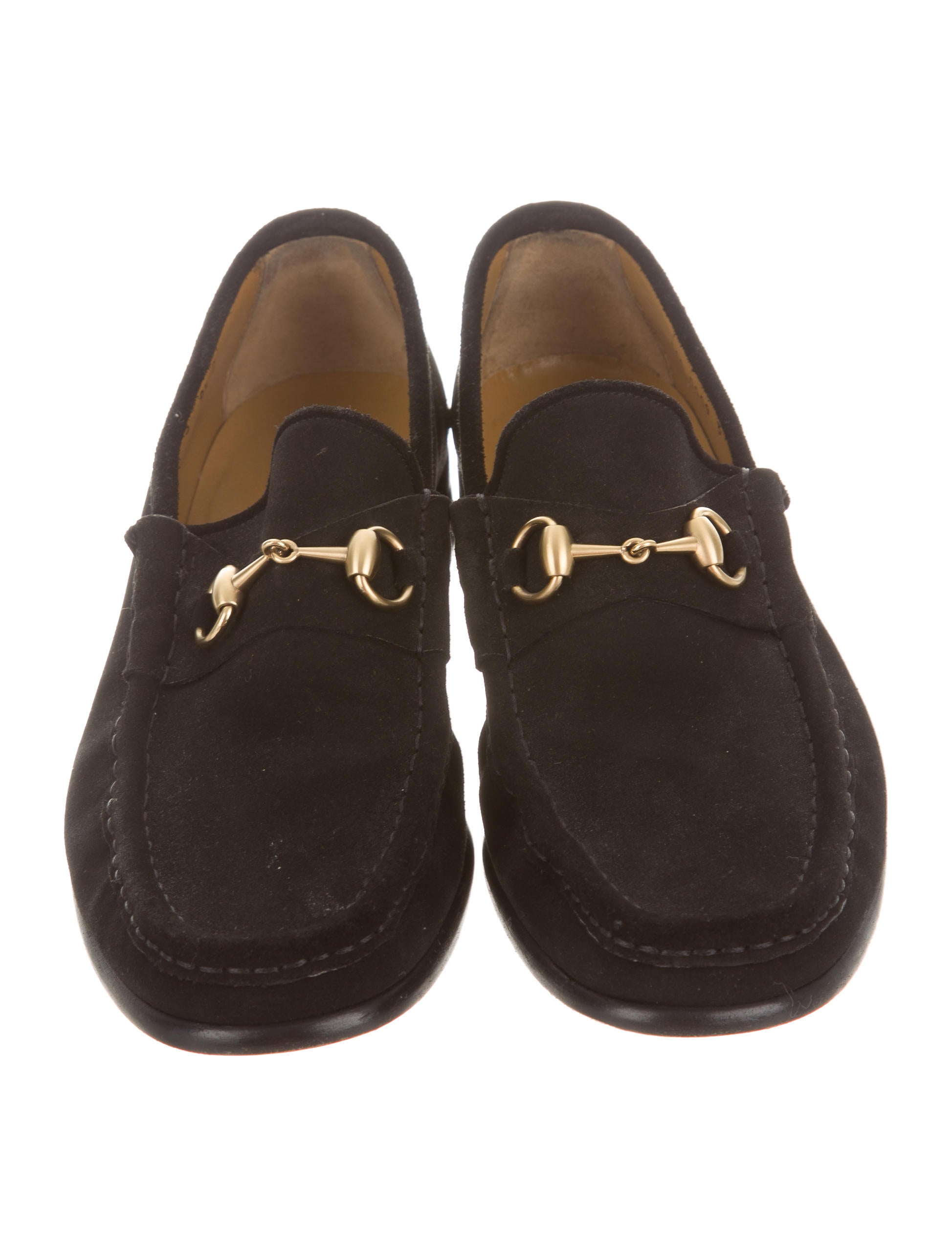 Gucci Suede Horsebit Loafers - Shoes - GUC110728 | The RealReal