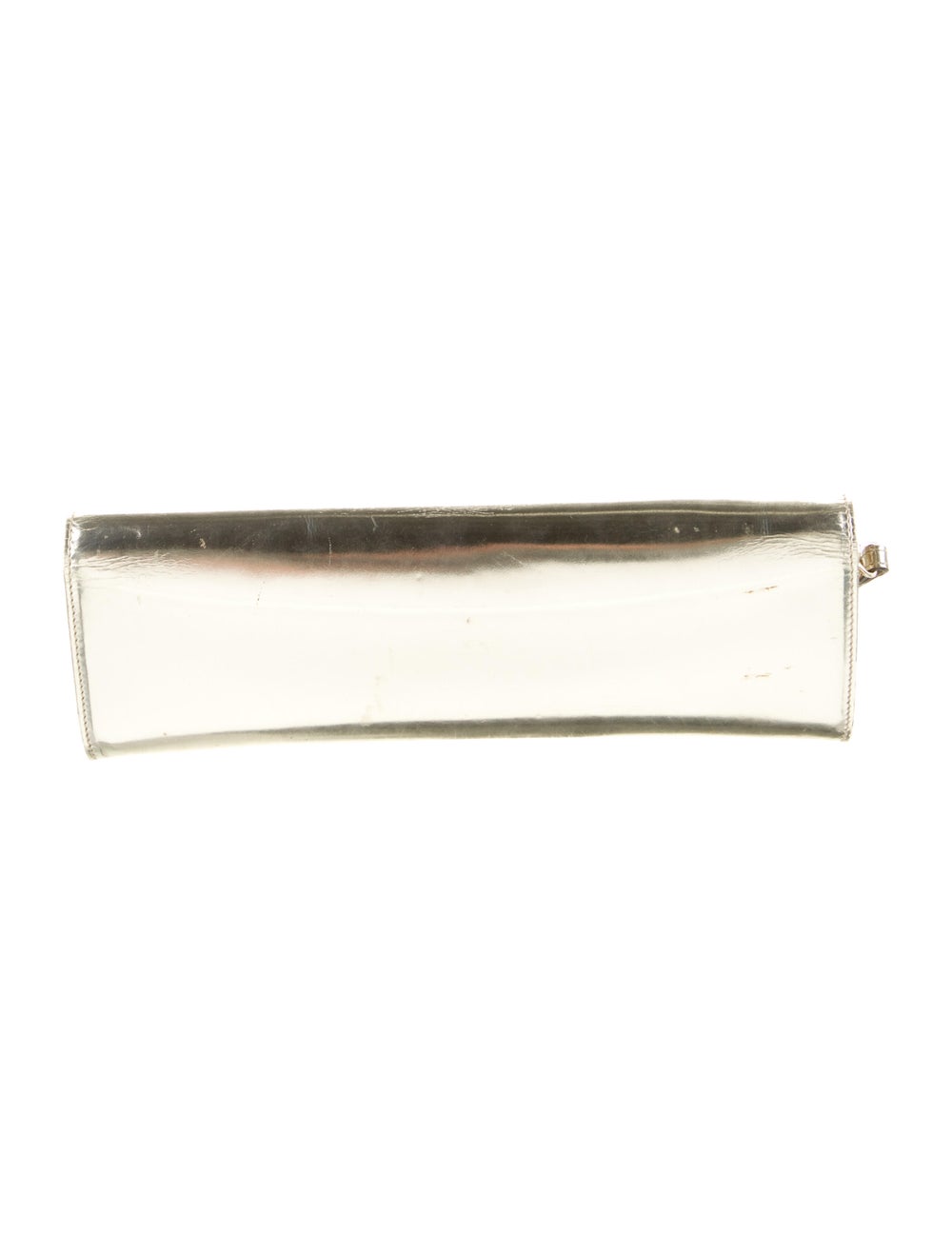 Gucci Patent Leather Mirror Clutch - image 4