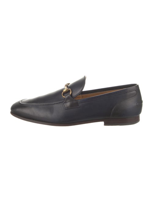 Gucci Horsebit Accent Leather Loafers
