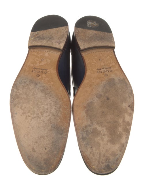 Gucci Horsebit Accent Leather Loafers