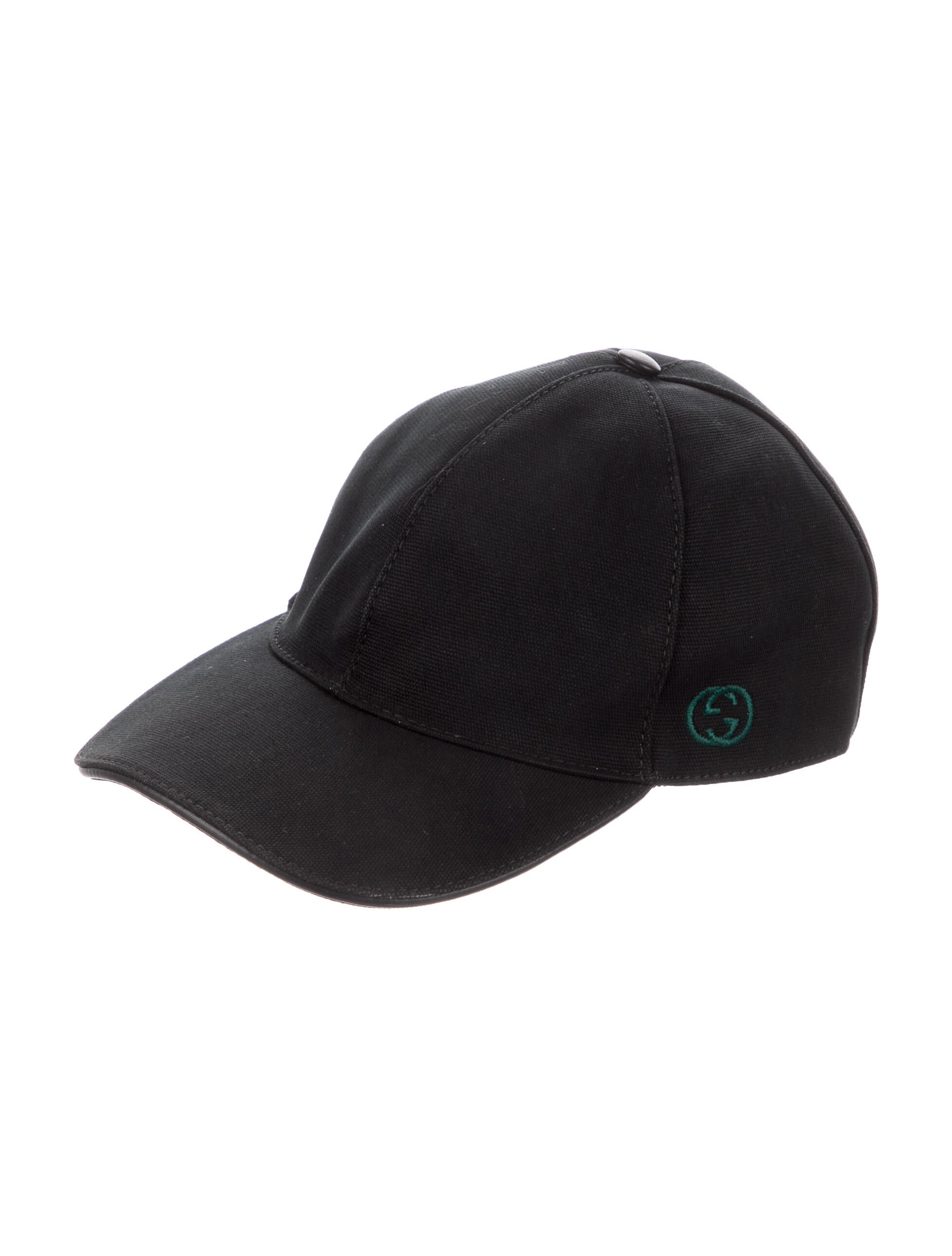 Gucci Cotton Baseball Hat Black Hats, Accessories GUC1120792 The RealReal