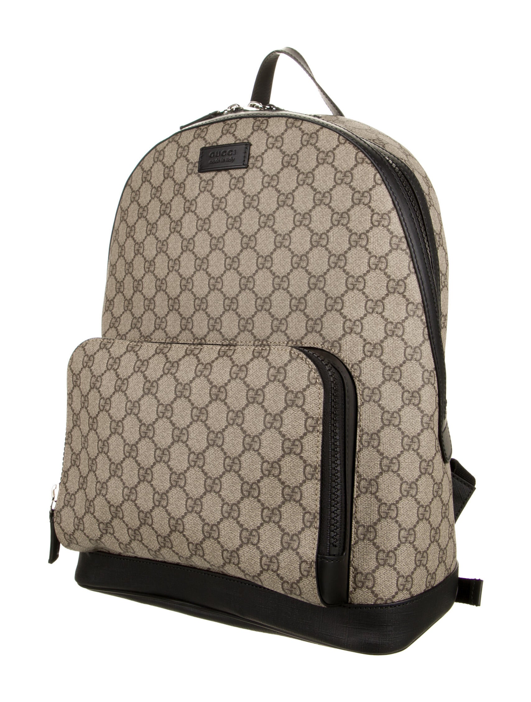 Gucci Small GG Supreme Bees Backpack Neutrals Backpacks, Handbags